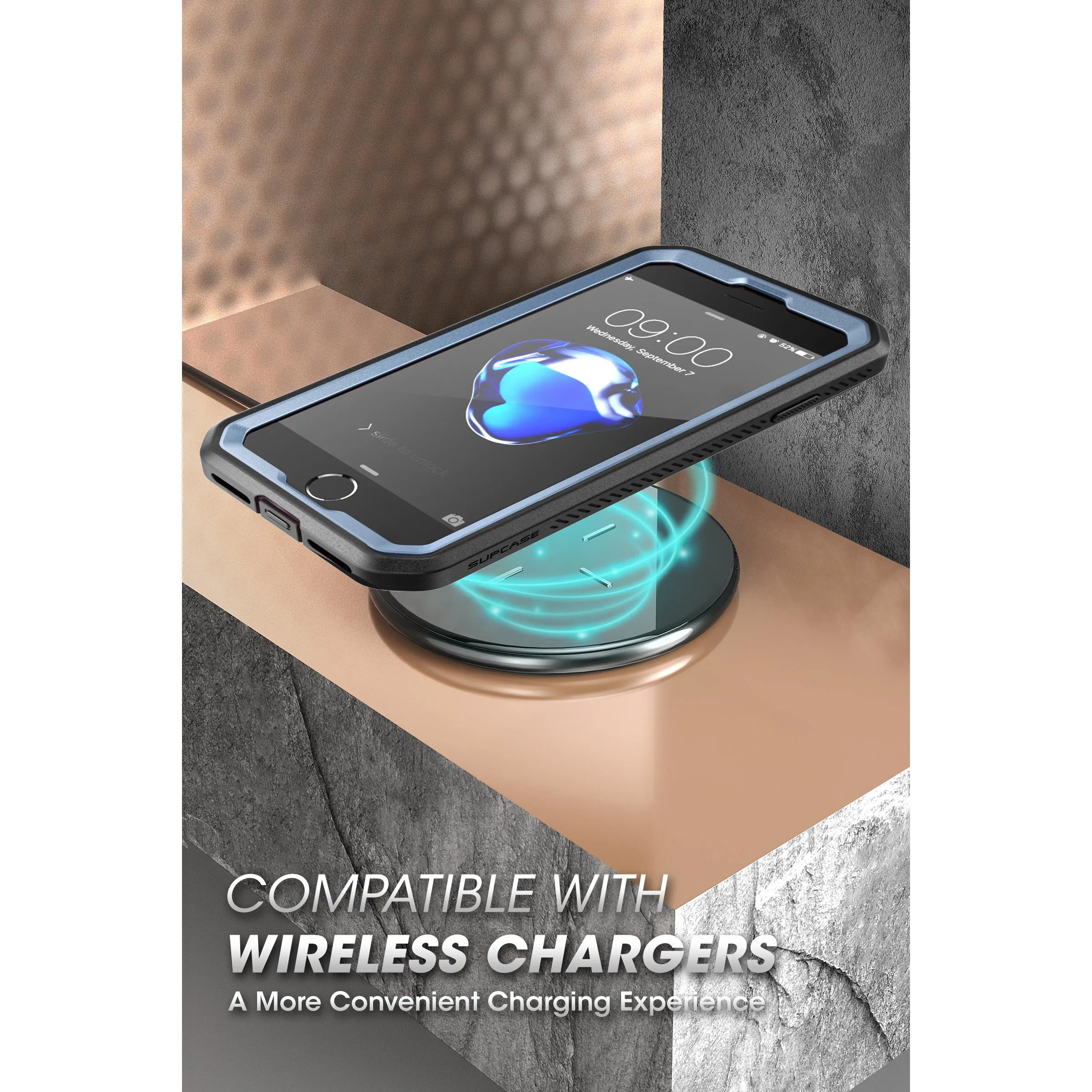 Trending Now iPhone SE Unicorn Beetle Pro Full-Body Case with Kickstand-Blue  Limited Release!