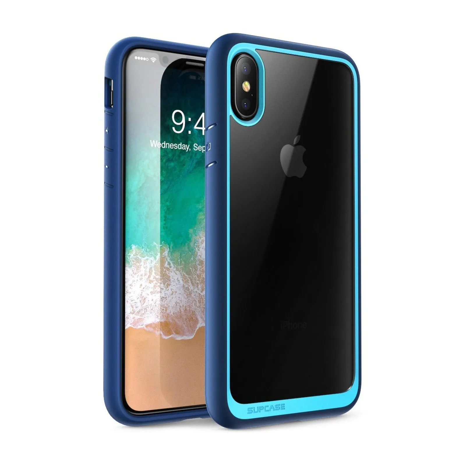 Trending Now iPhone X / XS Unicorn Beetle Style Slim Clear Case-Navy  Almost Gone!
