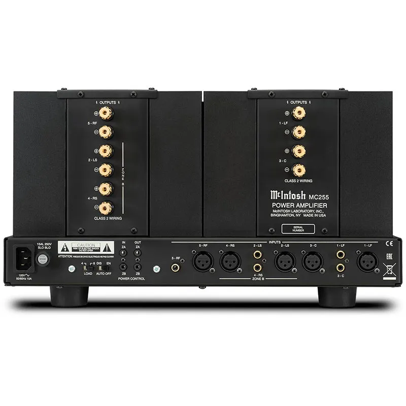 Trending Now McIntosh MC255 5-Channel Solid State Amplifier  Limited Availability!