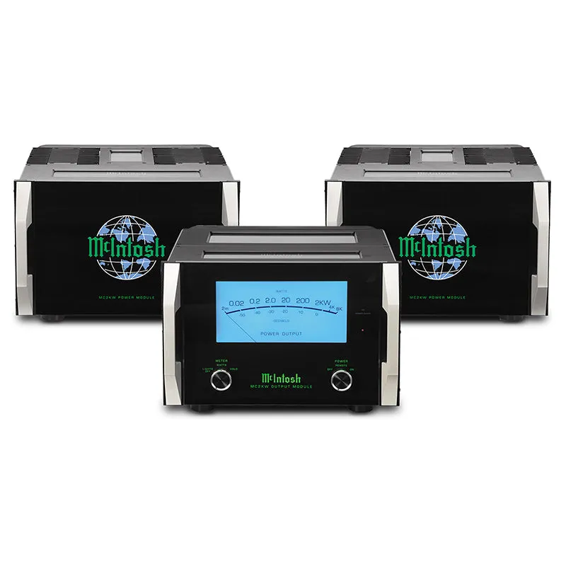 Trending Now McIntosh MC2KW - 2,000 Watt Quad Balanced Monoblock Solid State Amplifier  Almost Gone!