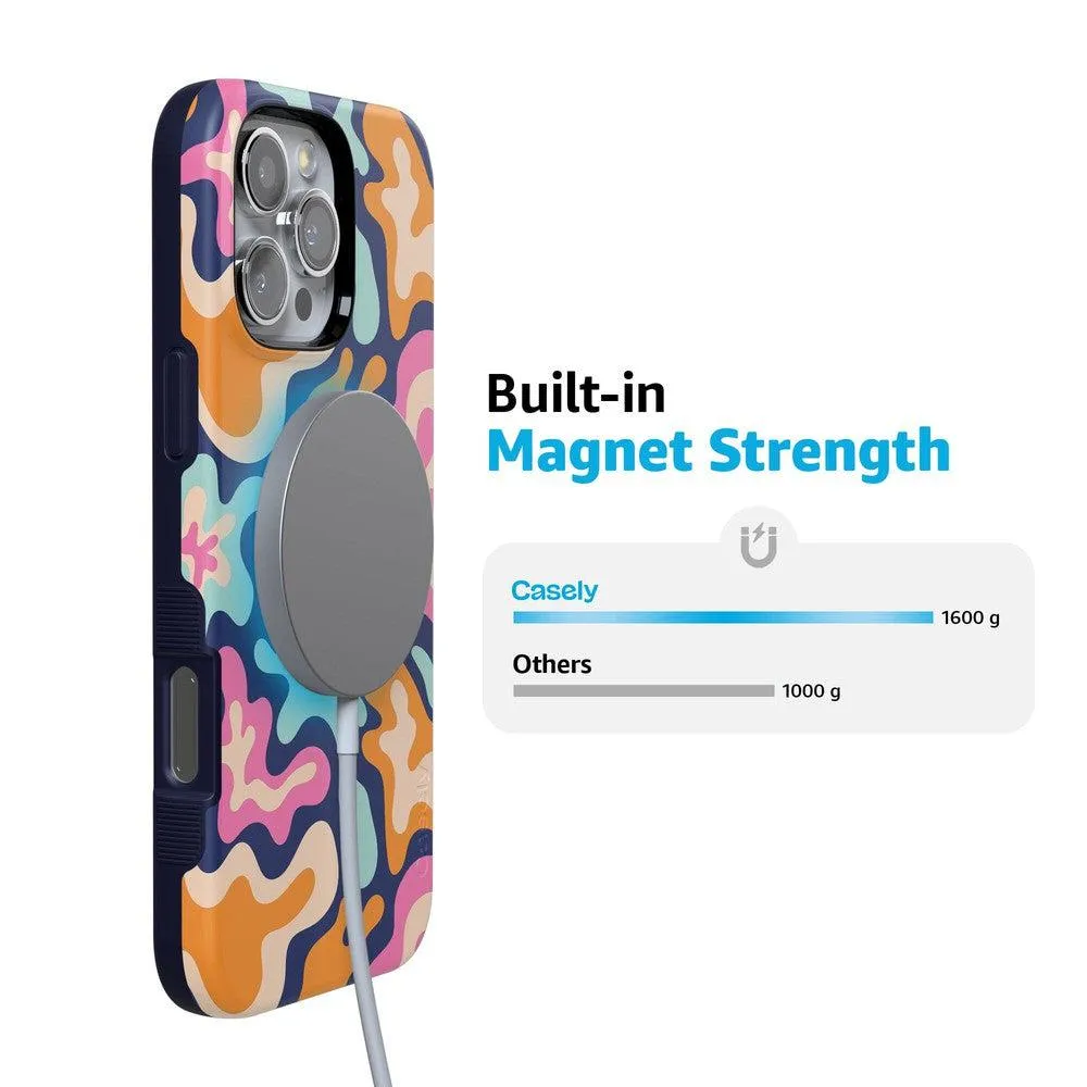 Trending Now Midnight Color Splash | Abstract Retro Case  Limited Stock!