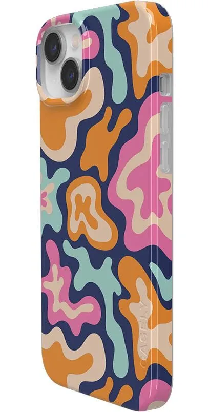 Trending Now Midnight Color Splash | Abstract Retro Case  Limited Stock!