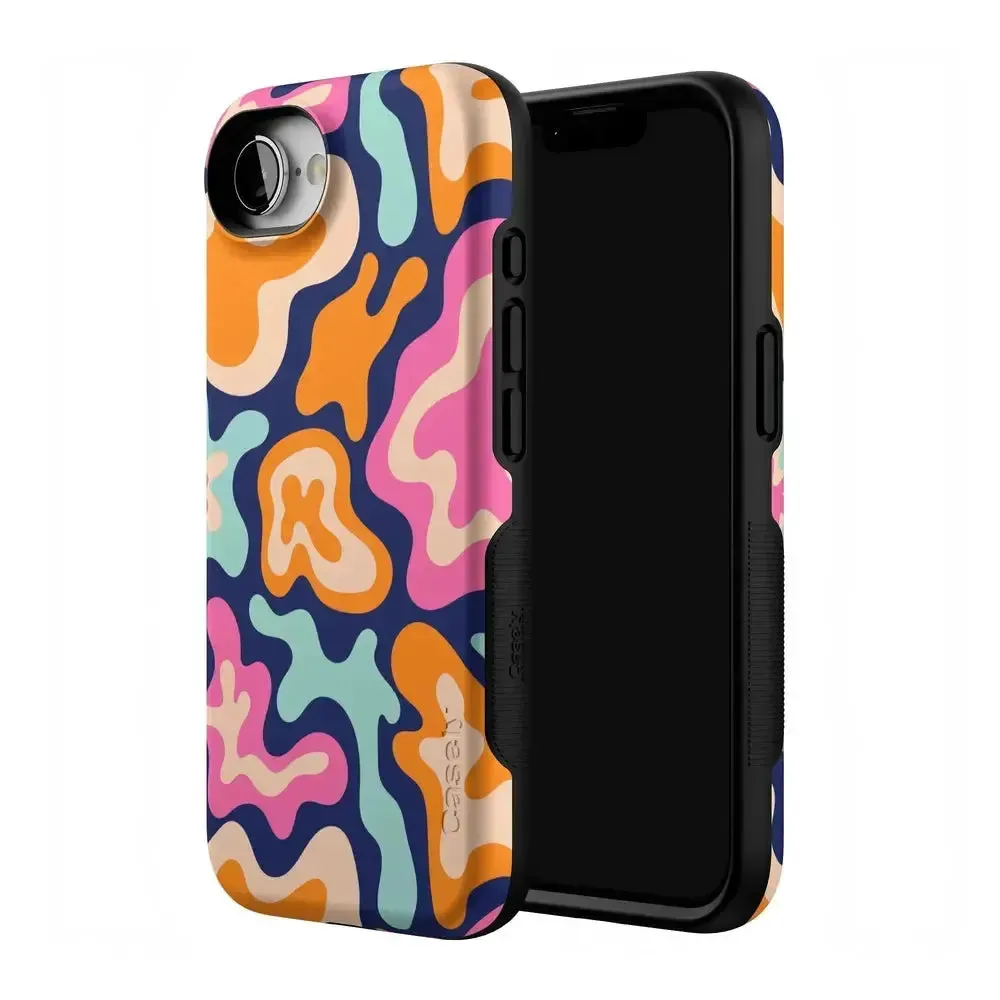 Trending Now Midnight Color Splash | Abstract Retro Case  Limited Stock!