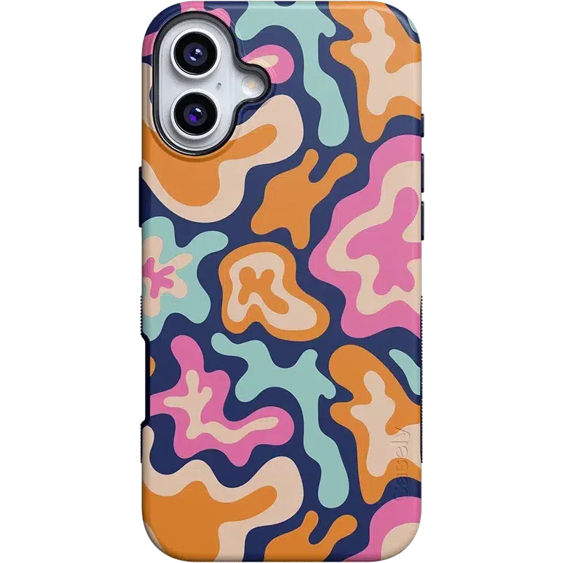 Trending Now Midnight Color Splash | Abstract Retro Case  Limited Stock!