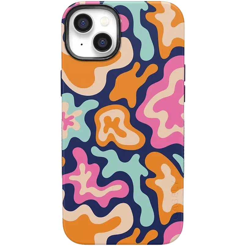 Trending Now Midnight Color Splash | Abstract Retro Case  Limited Stock!
