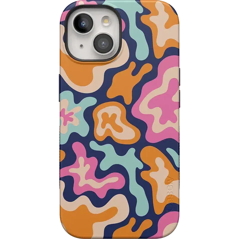 Trending Now Midnight Color Splash | Abstract Retro Case  Limited Stock!