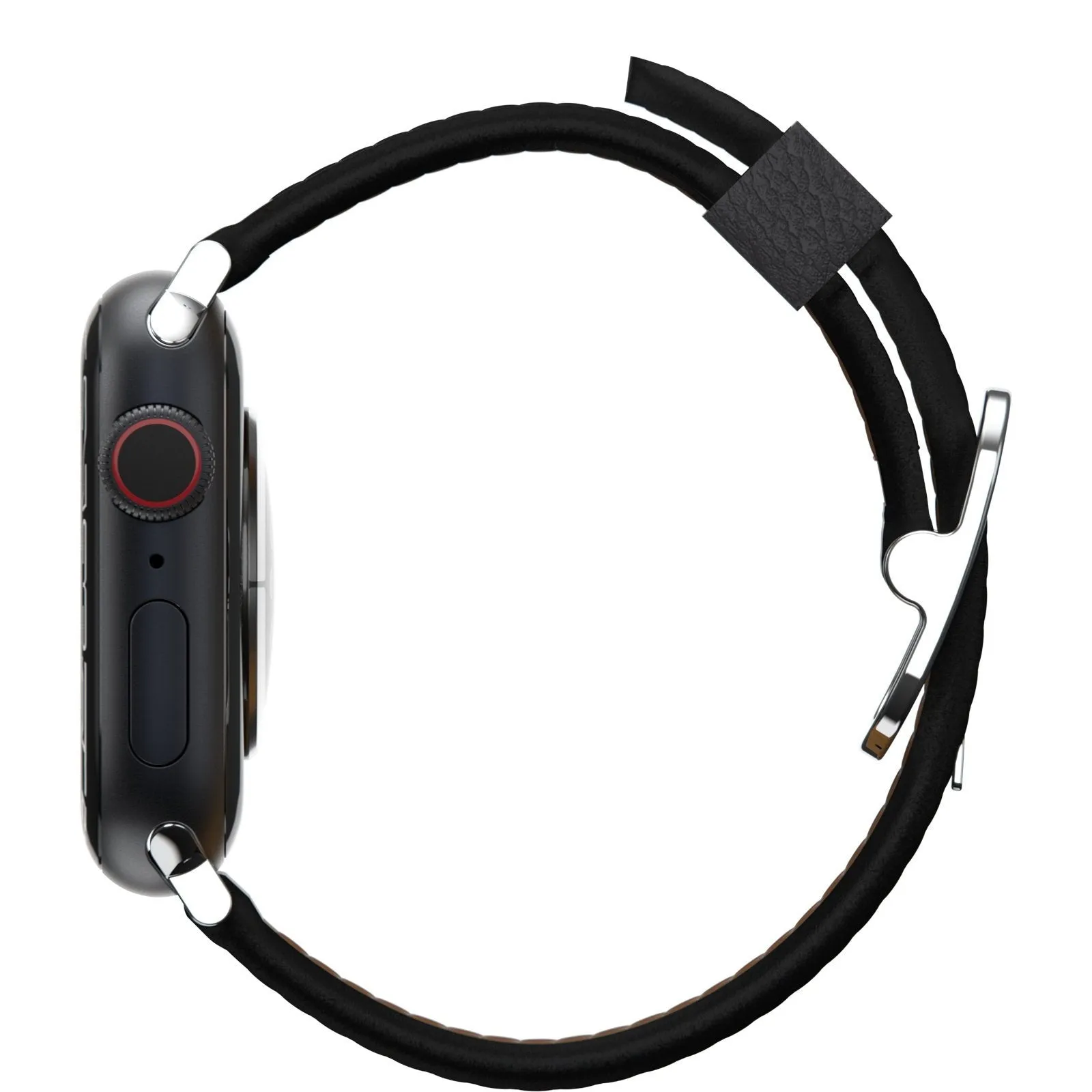 Trending Now Otterbox Apple Watch Symmetry Cactus Leather Strap (Black)  Last Few Pieces!
