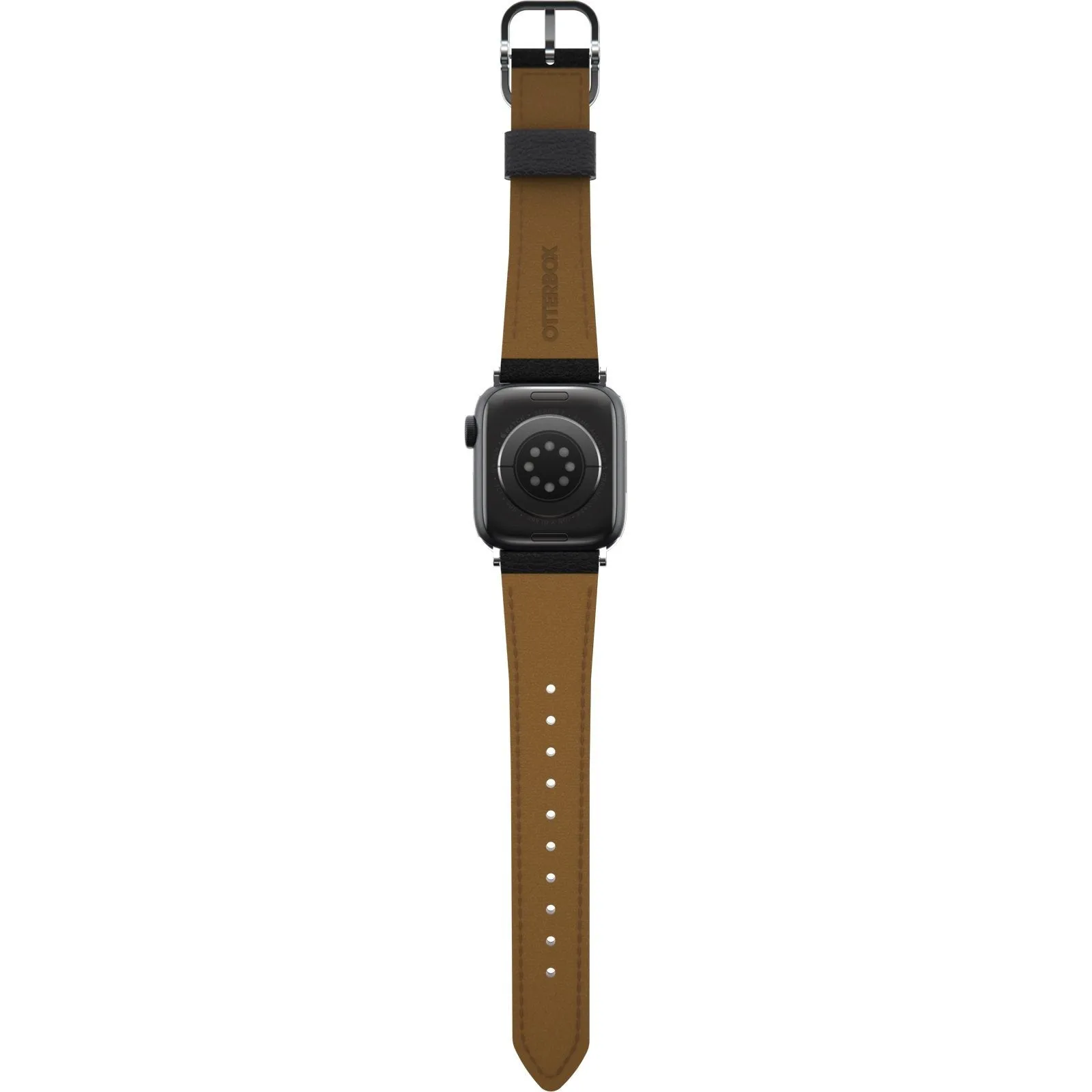 Trending Now Otterbox Apple Watch Symmetry Cactus Leather Strap (Black)  Last Few Pieces!