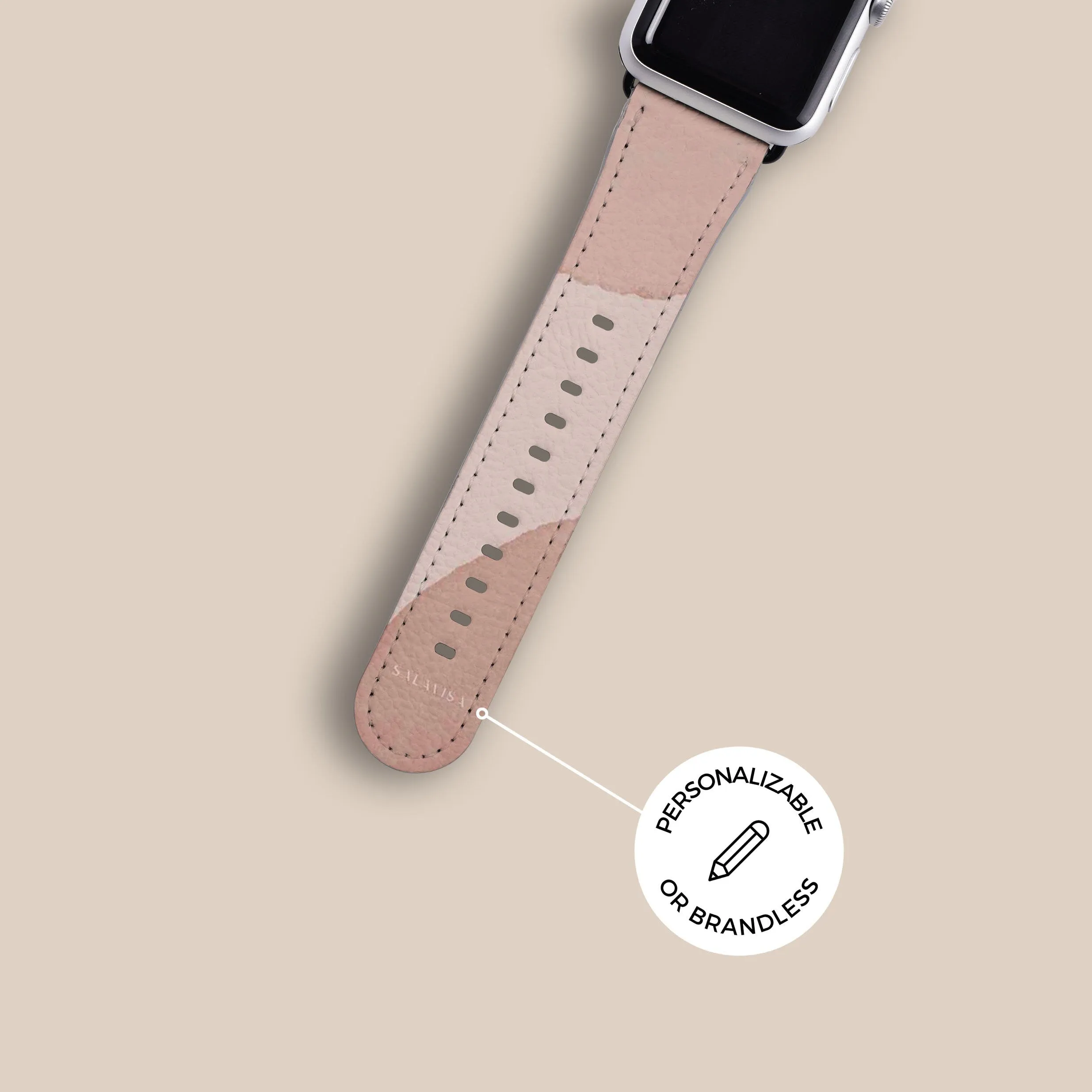 Trending Now Pink Layers Watercolor Apple Watch Band  Limited Stock!