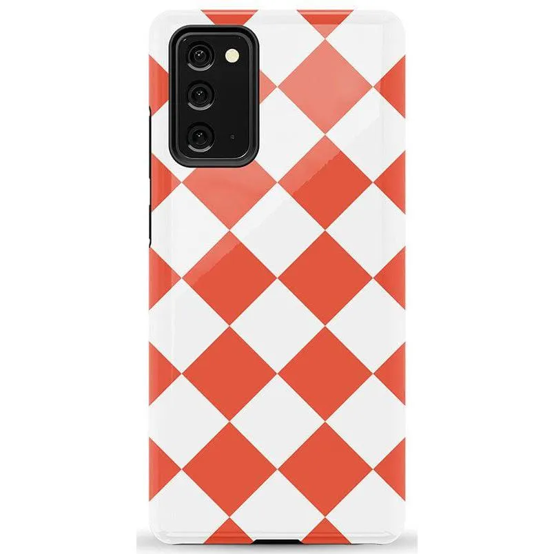 Trending Now Red Checkerboard | High Contrast Design Case  Dont Miss Out!