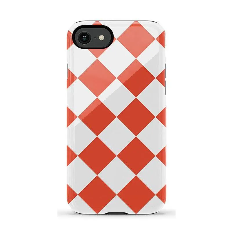 Trending Now Red Checkerboard | High Contrast Design Case  Dont Miss Out!