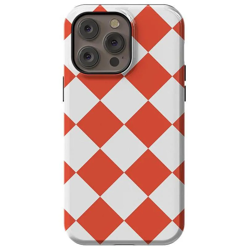 Trending Now Red Checkerboard | High Contrast Design Case  Dont Miss Out!