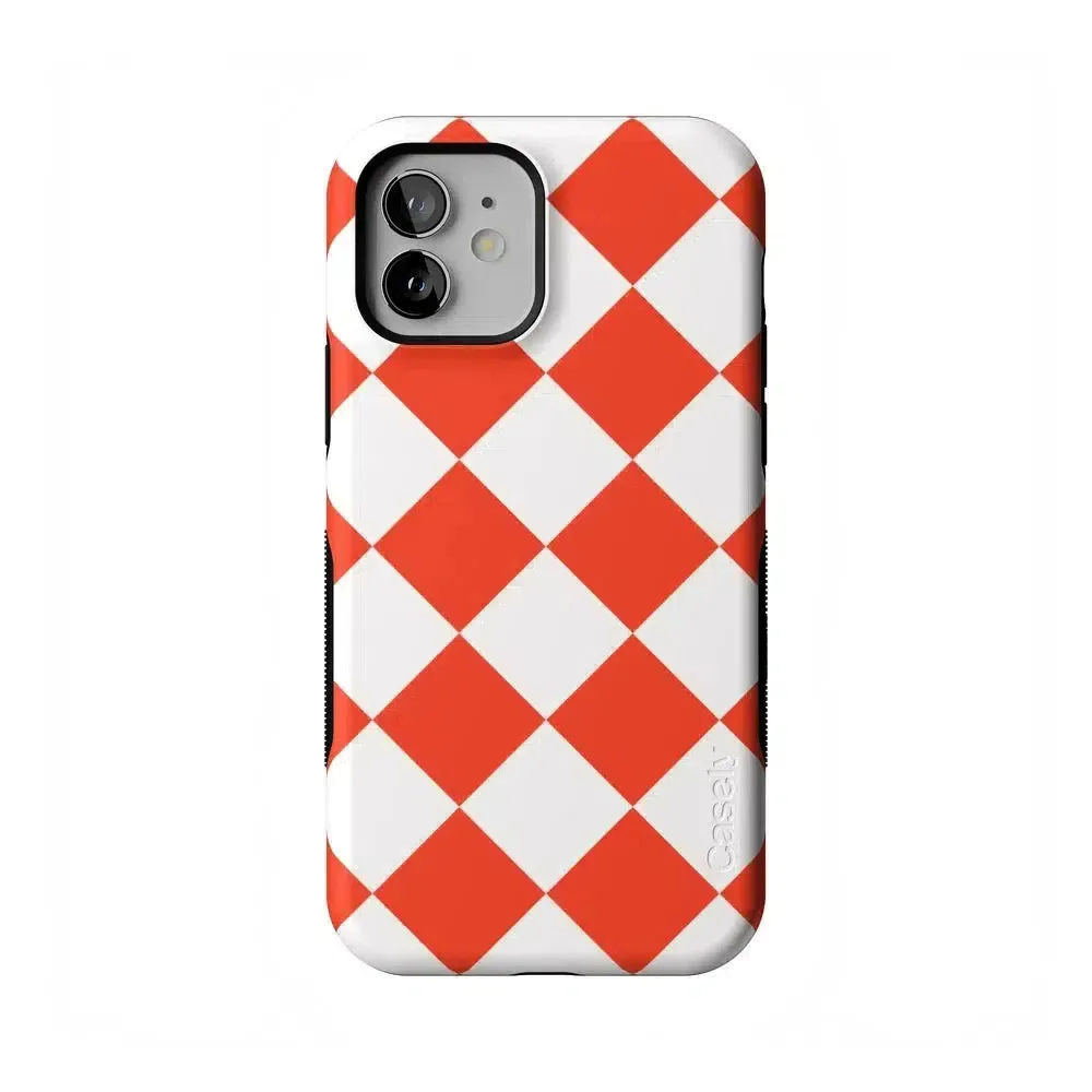 Trending Now Red Checkerboard | High Contrast Design Case  Dont Miss Out!