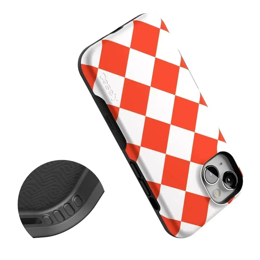Trending Now Red Checkerboard | High Contrast Design Case  Dont Miss Out!