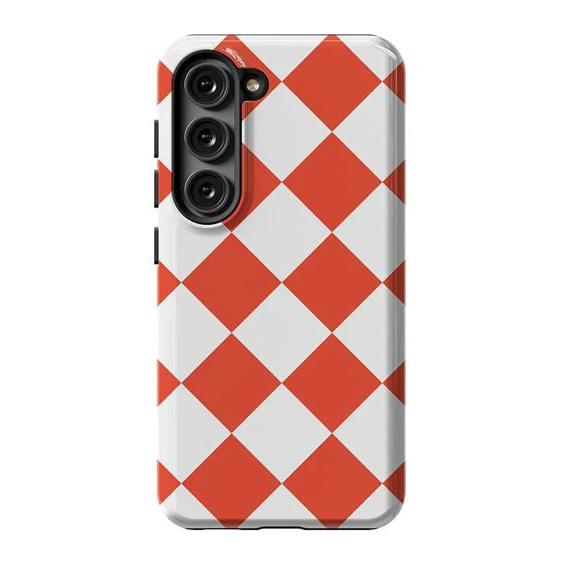 Trending Now Red Checkerboard | High Contrast Design Case  Dont Miss Out!