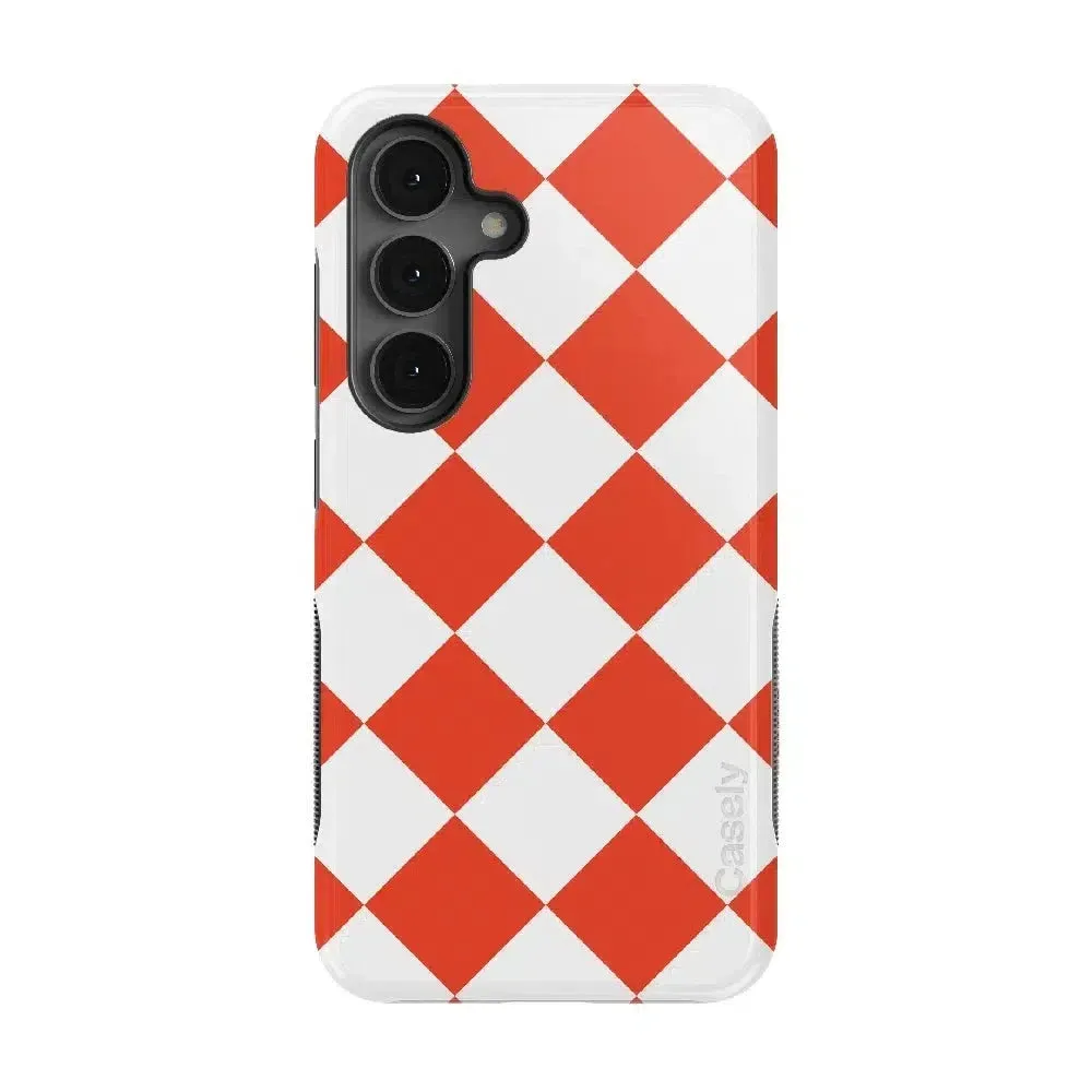 Trending Now Red Checkerboard | High Contrast Design Case  Dont Miss Out!