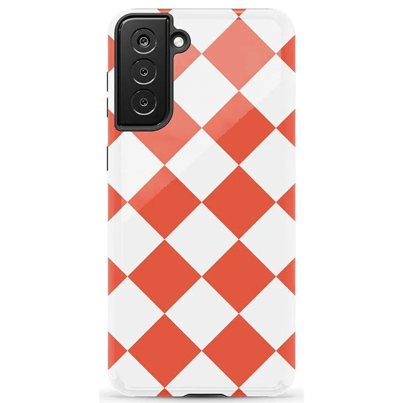 Trending Now Red Checkerboard | High Contrast Design Case  Dont Miss Out!