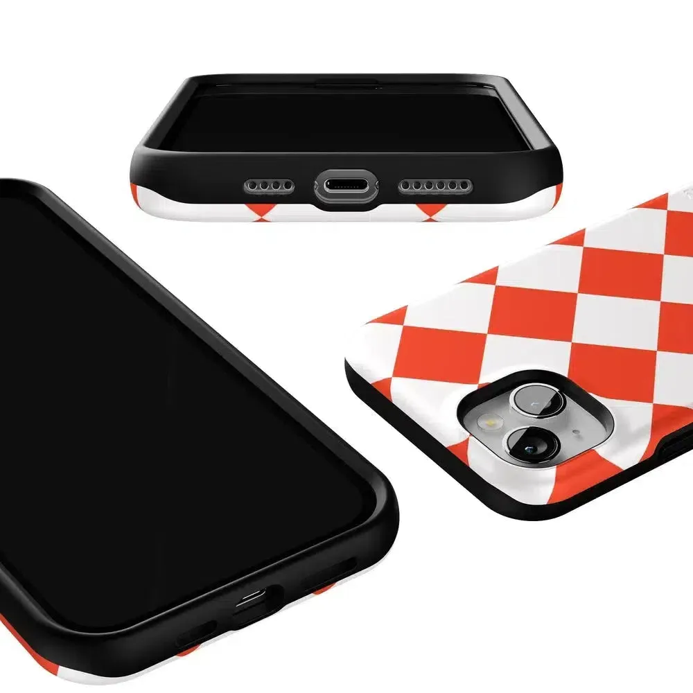 Trending Now Red Checkerboard | High Contrast Design Case  Dont Miss Out!