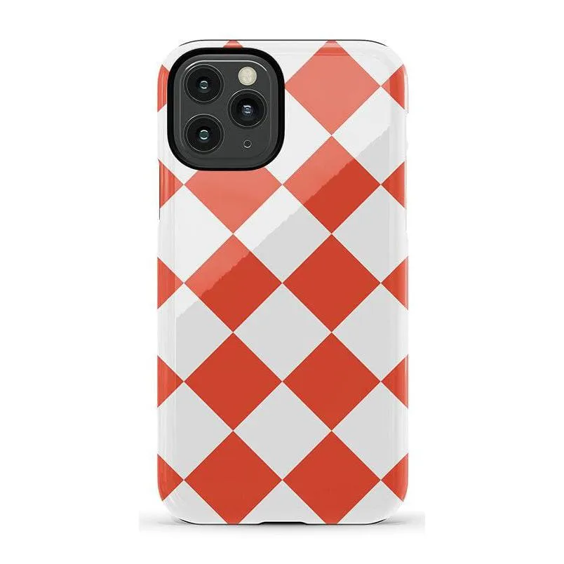 Trending Now Red Checkerboard | High Contrast Design Case  Dont Miss Out!