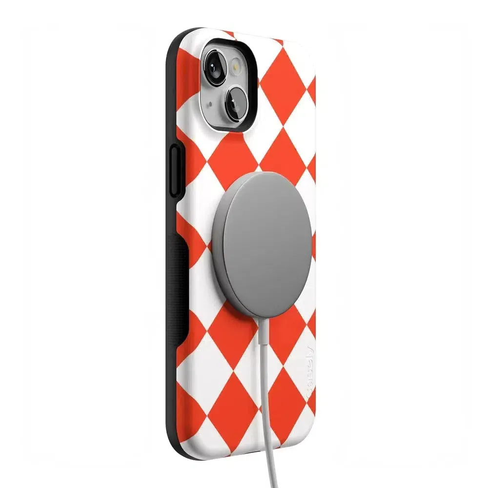 Trending Now Red Checkerboard | High Contrast Design Case  Dont Miss Out!