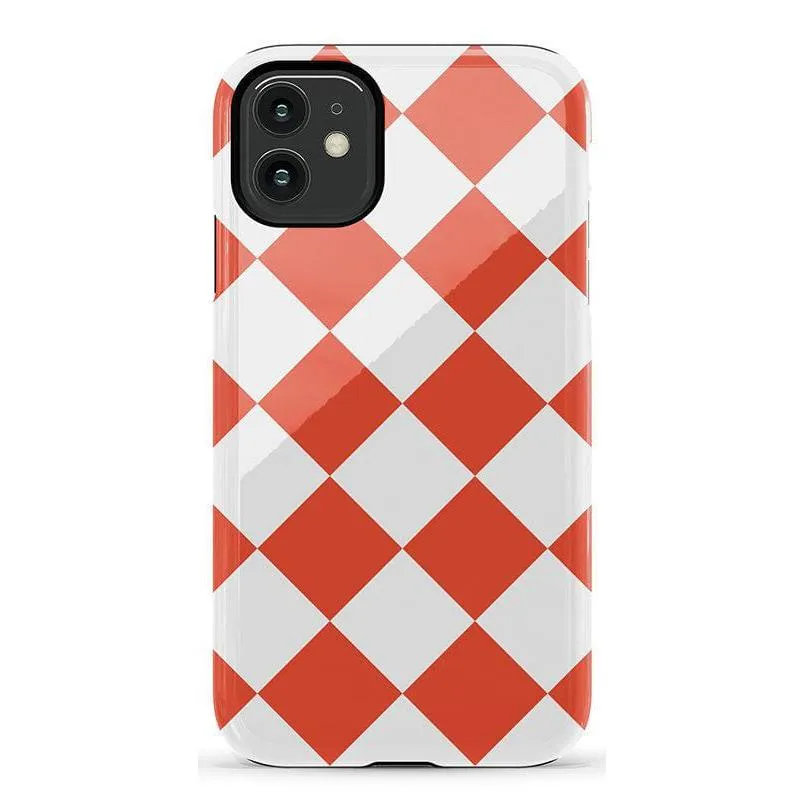 Trending Now Red Checkerboard | High Contrast Design Case  Dont Miss Out!
