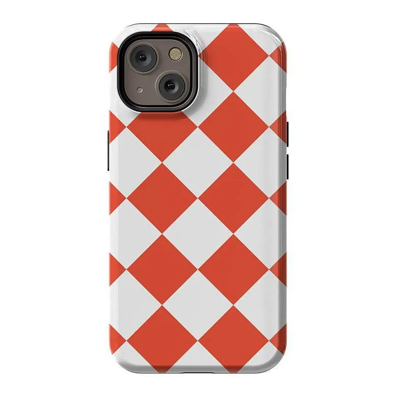 Trending Now Red Checkerboard | High Contrast Design Case  Dont Miss Out!