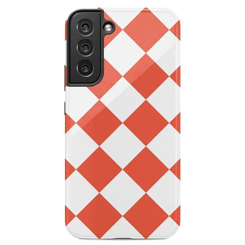 Trending Now Red Checkerboard | High Contrast Design Case  Dont Miss Out!