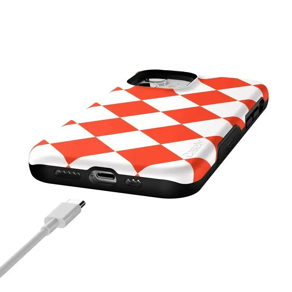Trending Now Red Checkerboard | High Contrast Design Case  Dont Miss Out!
