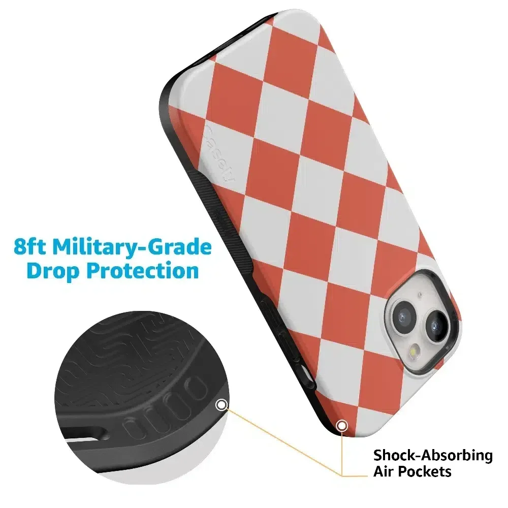 Trending Now Red Checkerboard | High Contrast Design Case  Dont Miss Out!