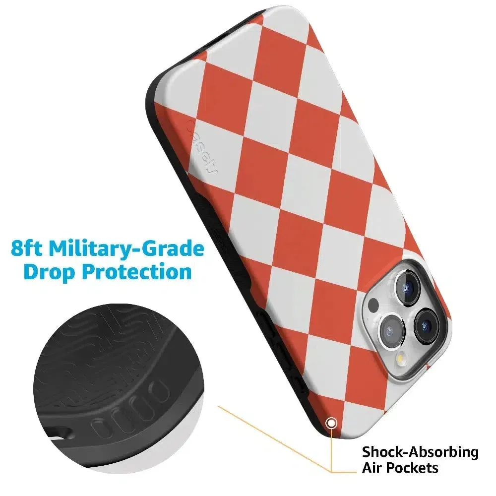 Trending Now Red Checkerboard | High Contrast Design Case  Dont Miss Out!