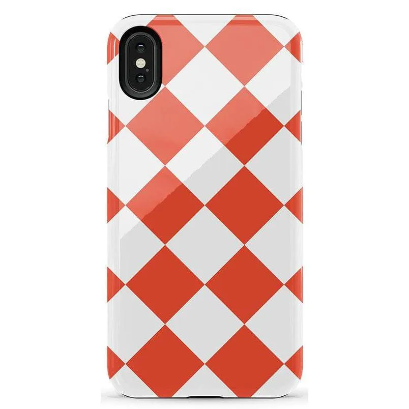 Trending Now Red Checkerboard | High Contrast Design Case  Dont Miss Out!