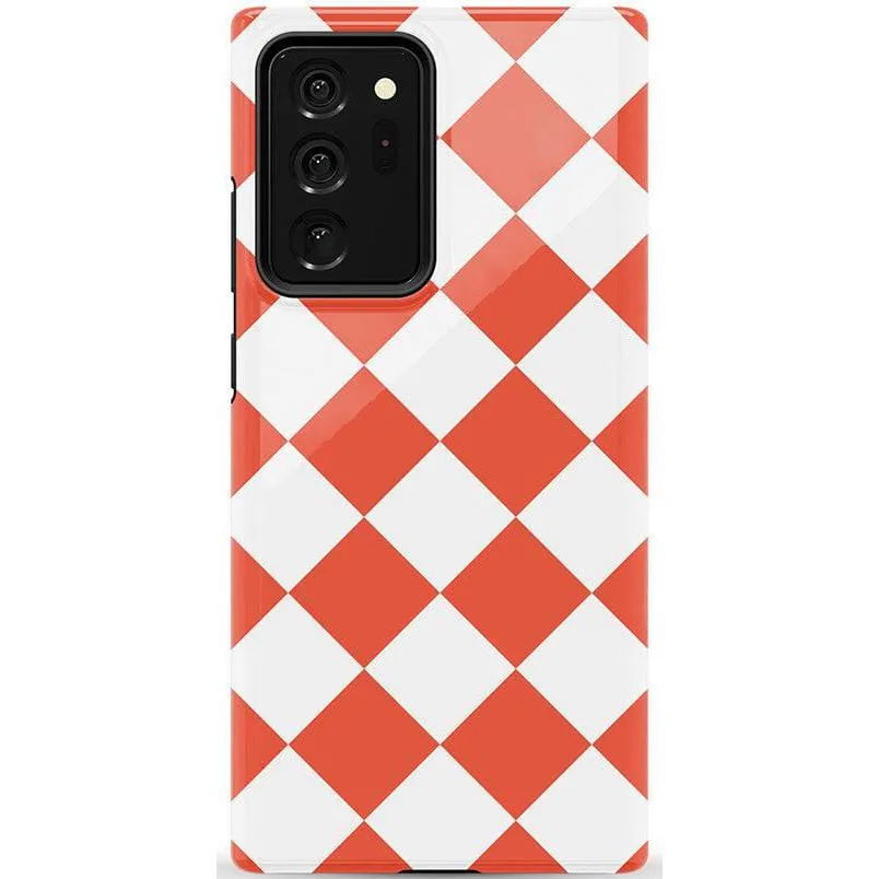 Trending Now Red Checkerboard | High Contrast Design Case  Dont Miss Out!