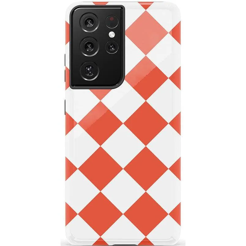 Trending Now Red Checkerboard | High Contrast Design Case  Dont Miss Out!