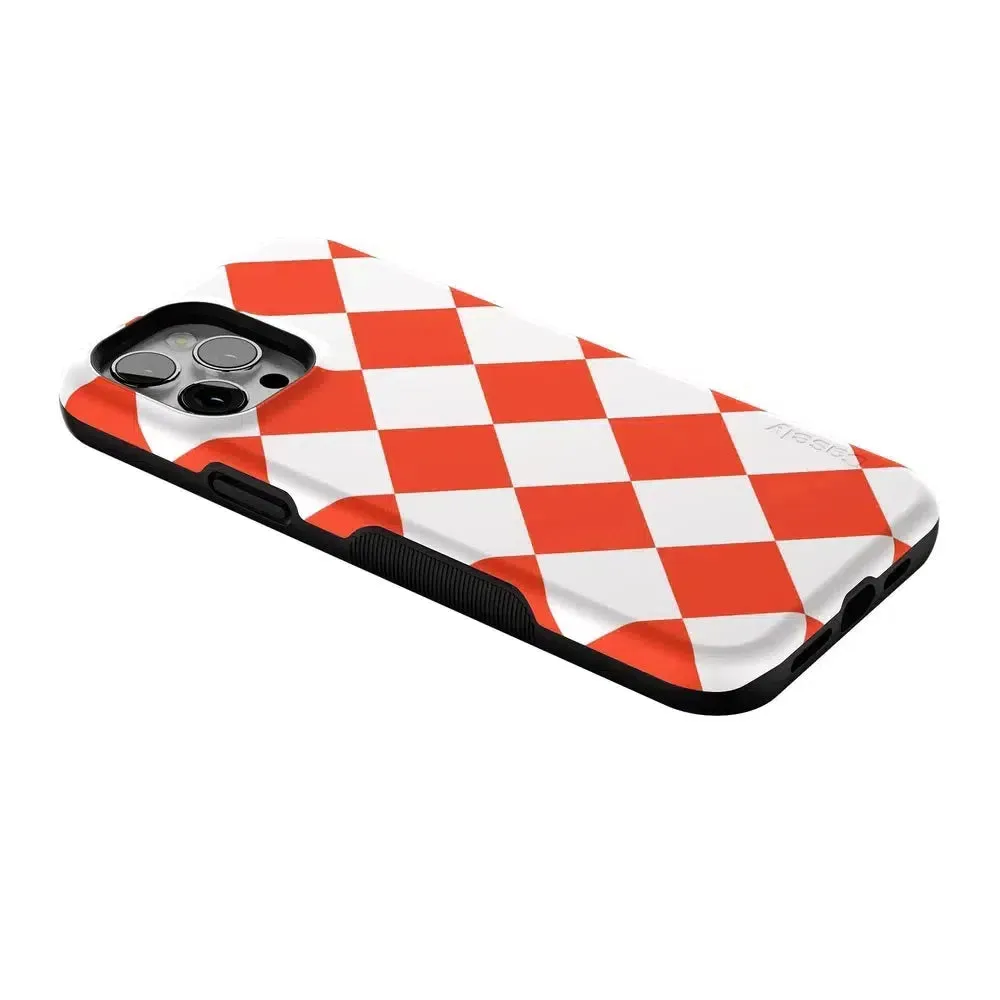 Trending Now Red Checkerboard | High Contrast Design Case  Dont Miss Out!