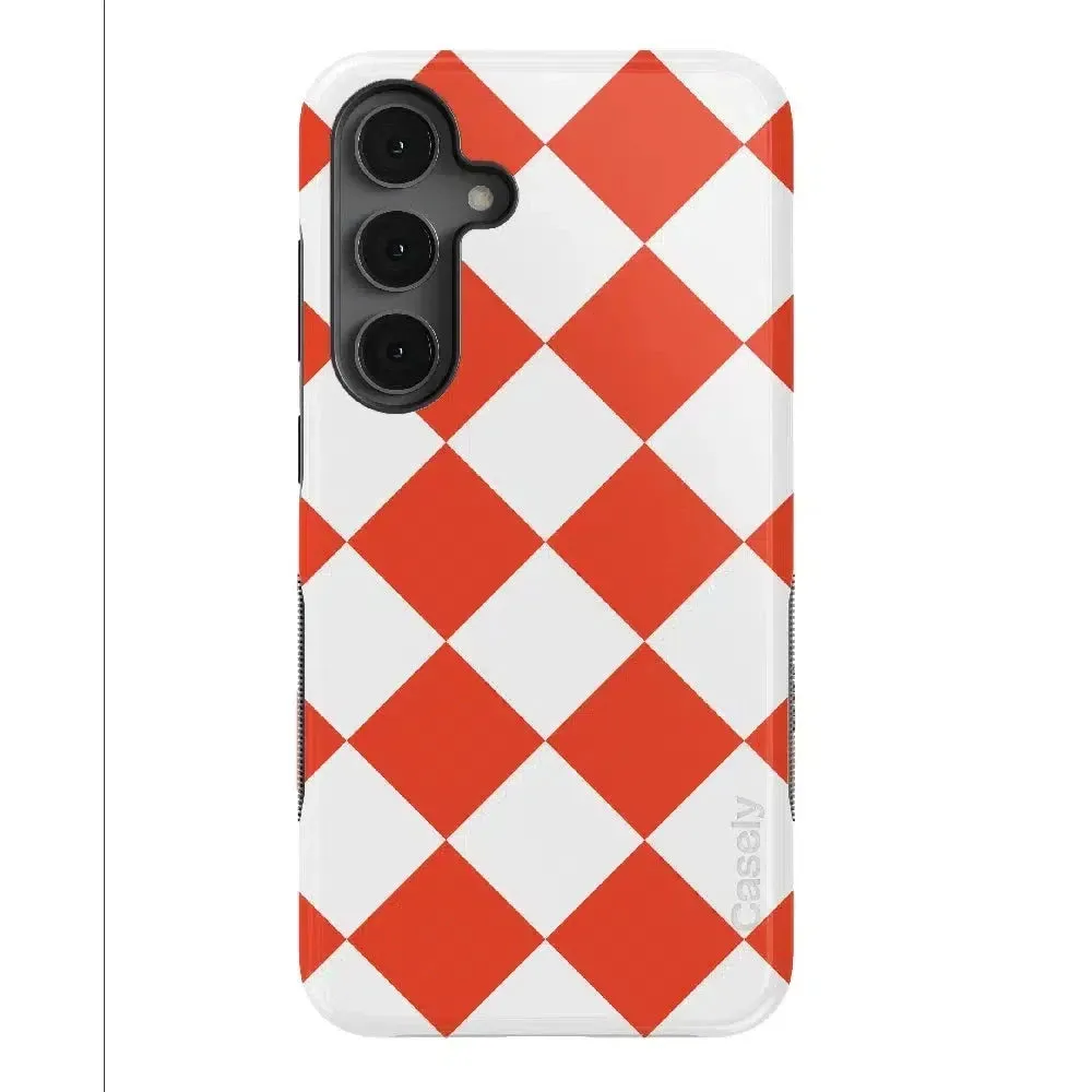 Trending Now Red Checkerboard | High Contrast Design Case  Dont Miss Out!