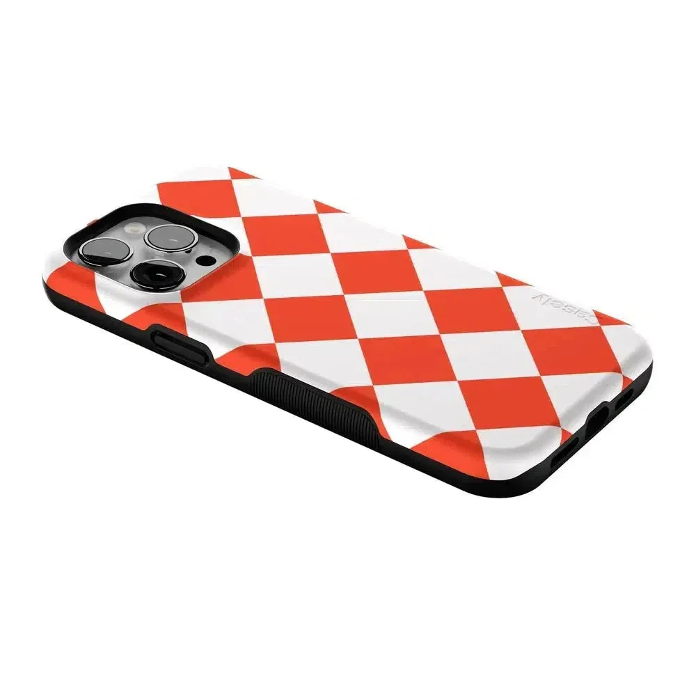 Trending Now Red Checkerboard | High Contrast Design Case  Dont Miss Out!
