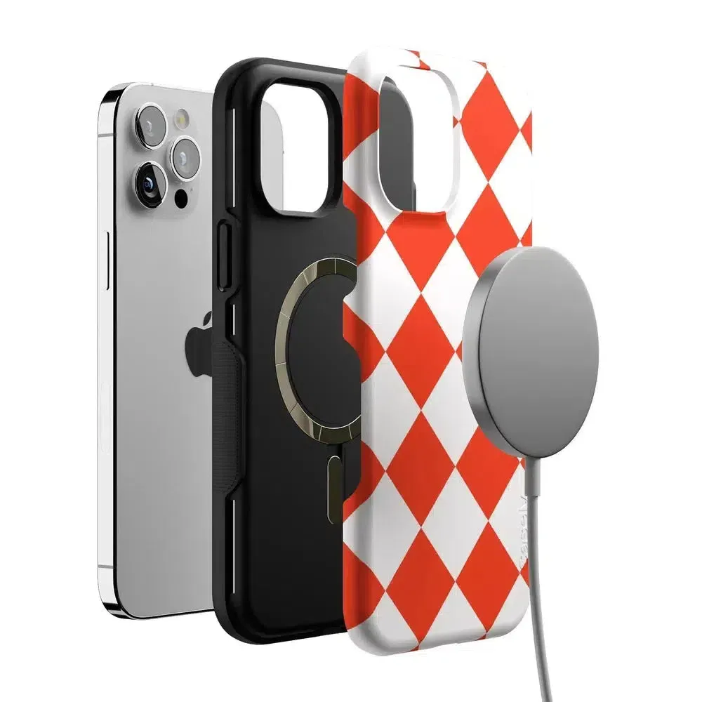 Trending Now Red Checkerboard | High Contrast Design Case  Dont Miss Out!