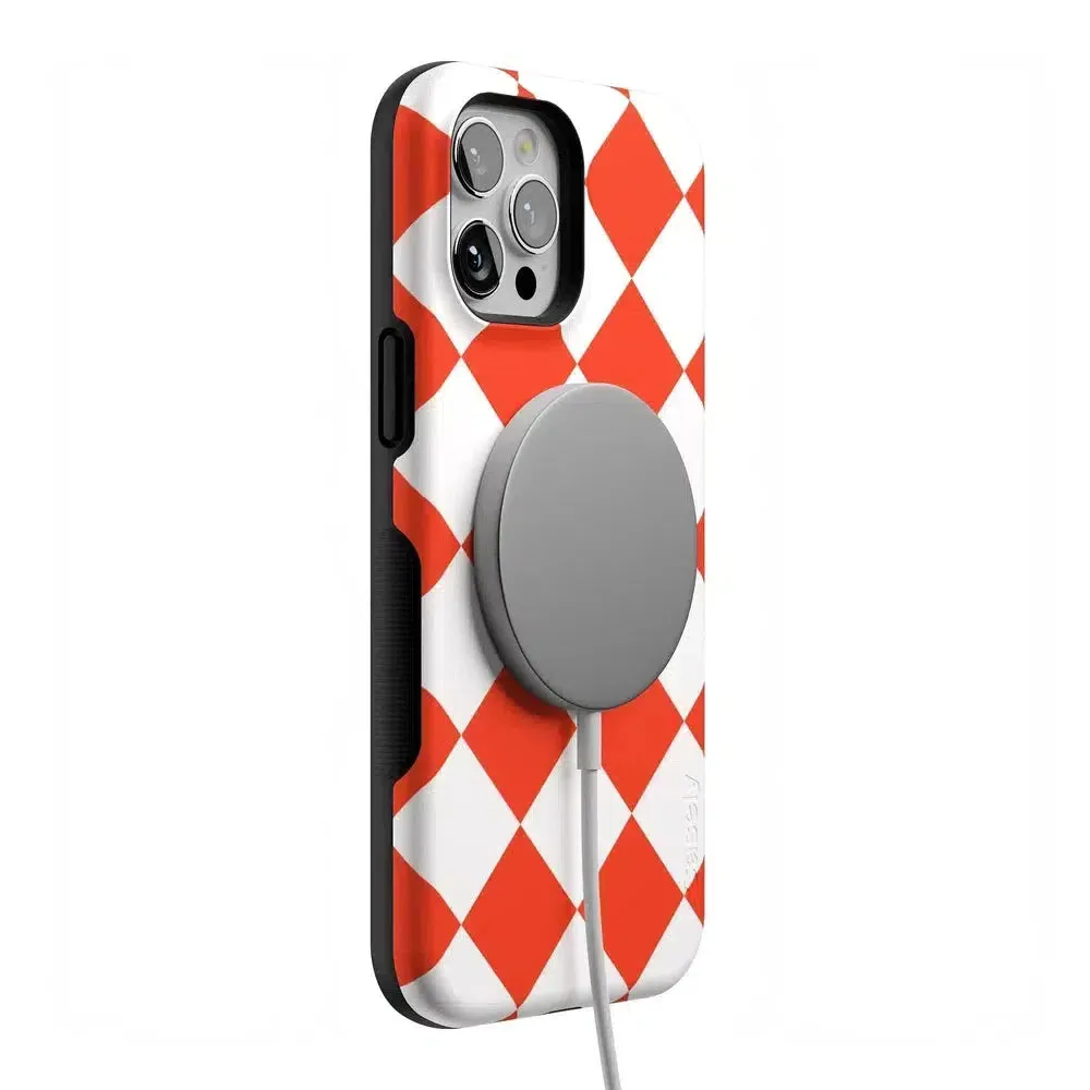 Trending Now Red Checkerboard | High Contrast Design Case  Dont Miss Out!