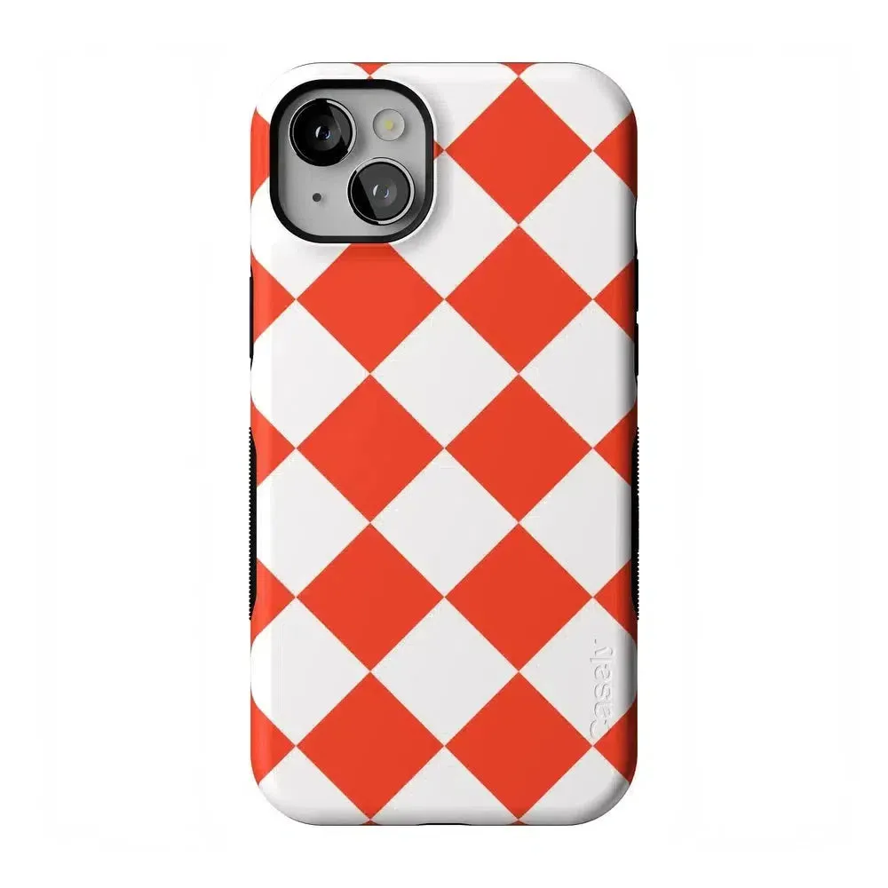 Trending Now Red Checkerboard | High Contrast Design Case  Dont Miss Out!