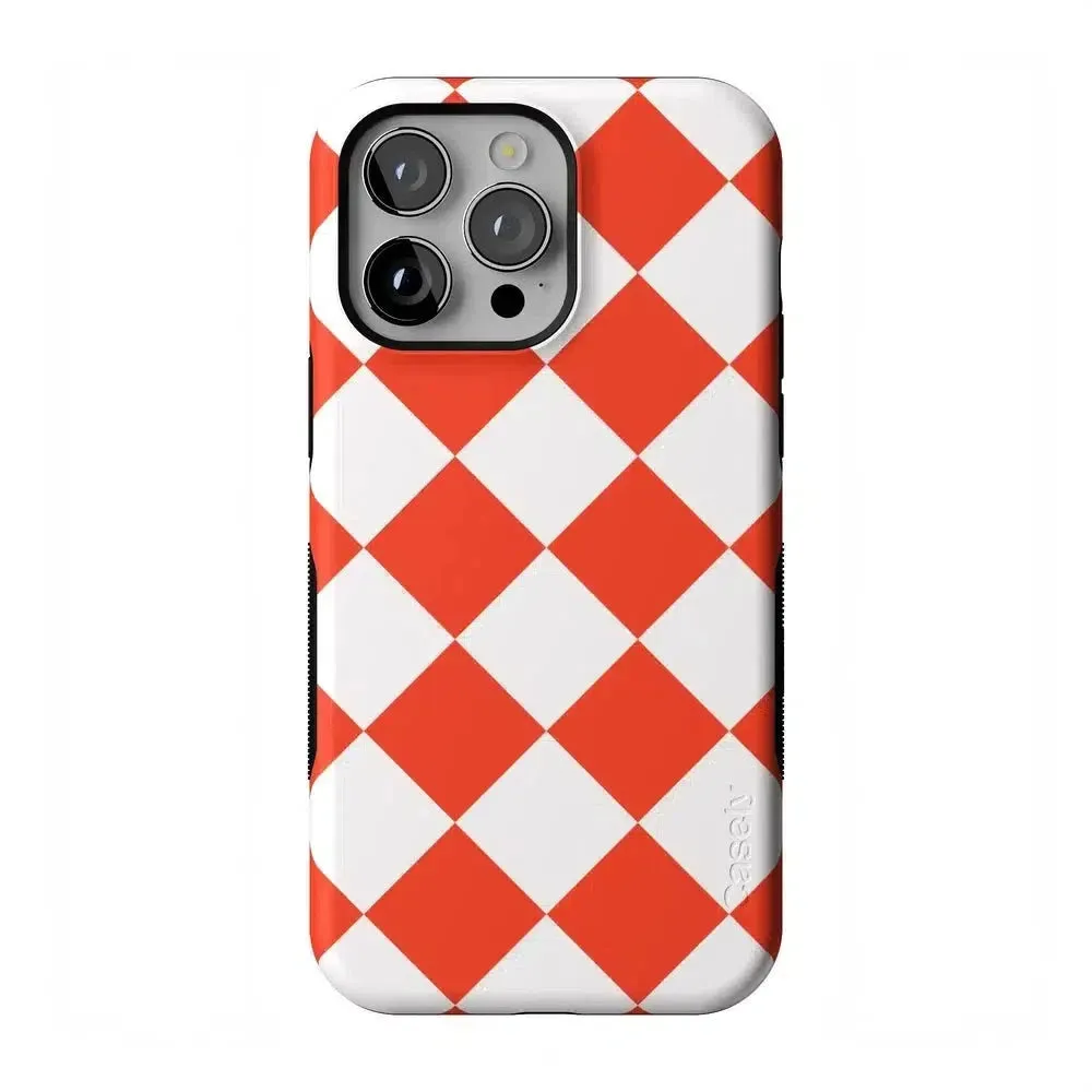 Trending Now Red Checkerboard | High Contrast Design Case  Dont Miss Out!