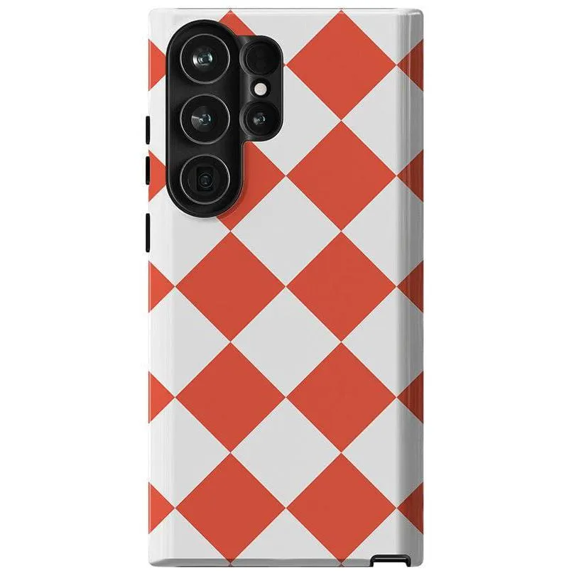 Trending Now Red Checkerboard | High Contrast Design Case  Dont Miss Out!