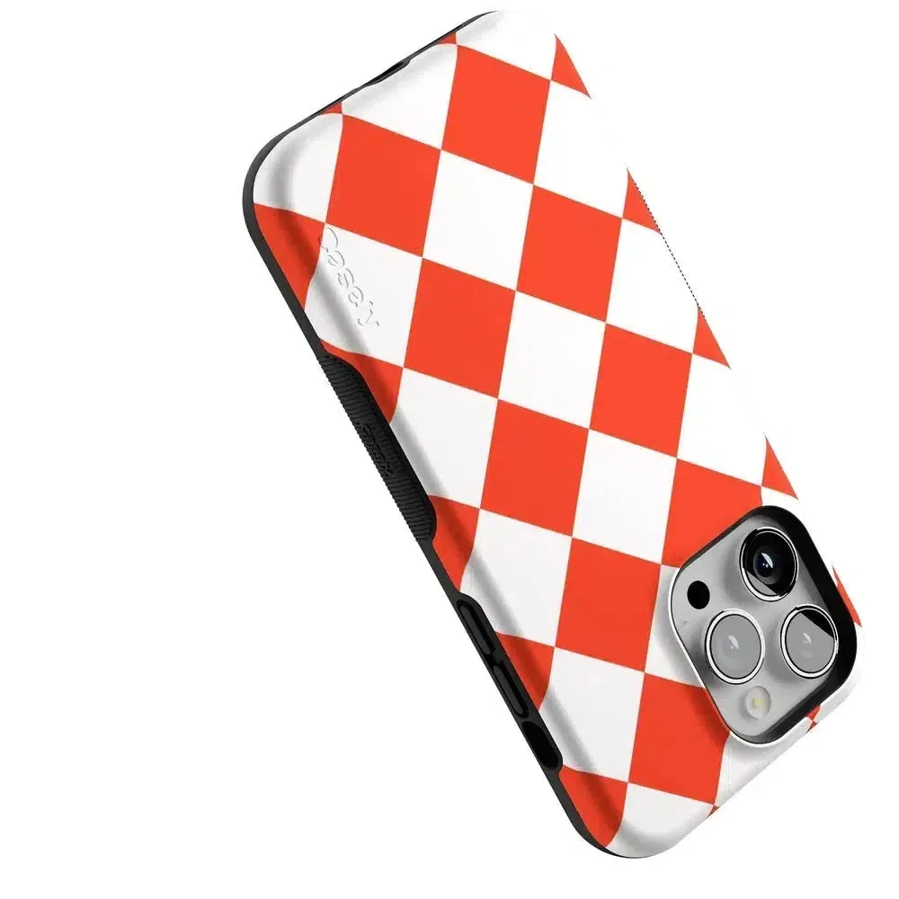 Trending Now Red Checkerboard | High Contrast Design Case  Dont Miss Out!