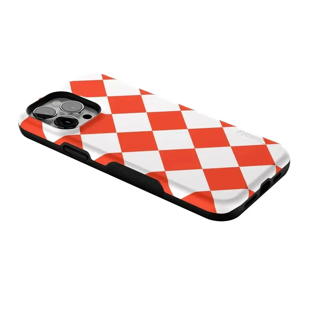 Trending Now Red Checkerboard | High Contrast Design Case  Dont Miss Out!
