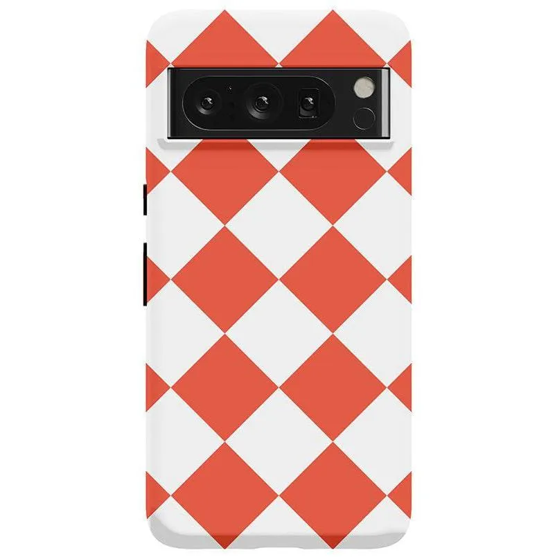 Trending Now Red Checkerboard | High Contrast Design Case  Dont Miss Out!