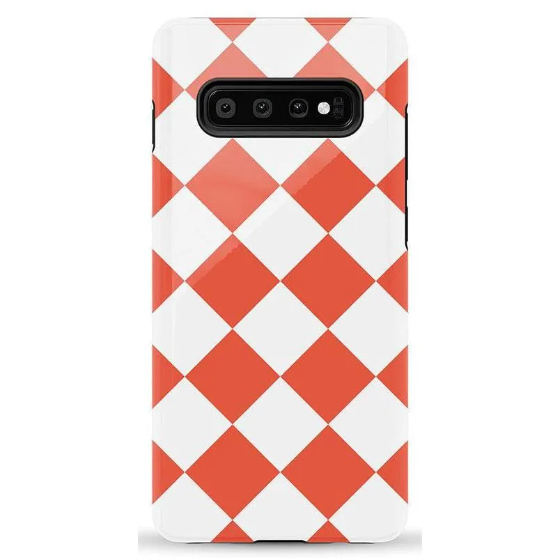 Trending Now Red Checkerboard | High Contrast Design Case  Dont Miss Out!