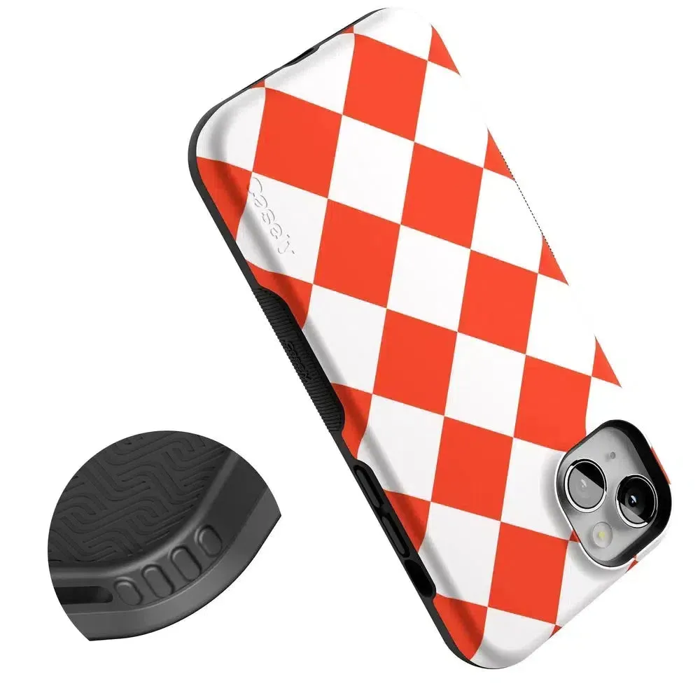 Trending Now Red Checkerboard | High Contrast Design Case  Dont Miss Out!