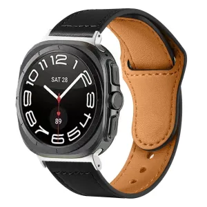 Trending Now Samsung Galaxy Watch Ultra Leather Strap (Black)  Last Few Pieces!