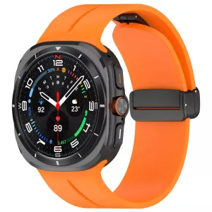 Trending Now Samsung Galaxy Watch Ultra Sport Strap with D-buckle (Orange)  Dont Miss Out!
