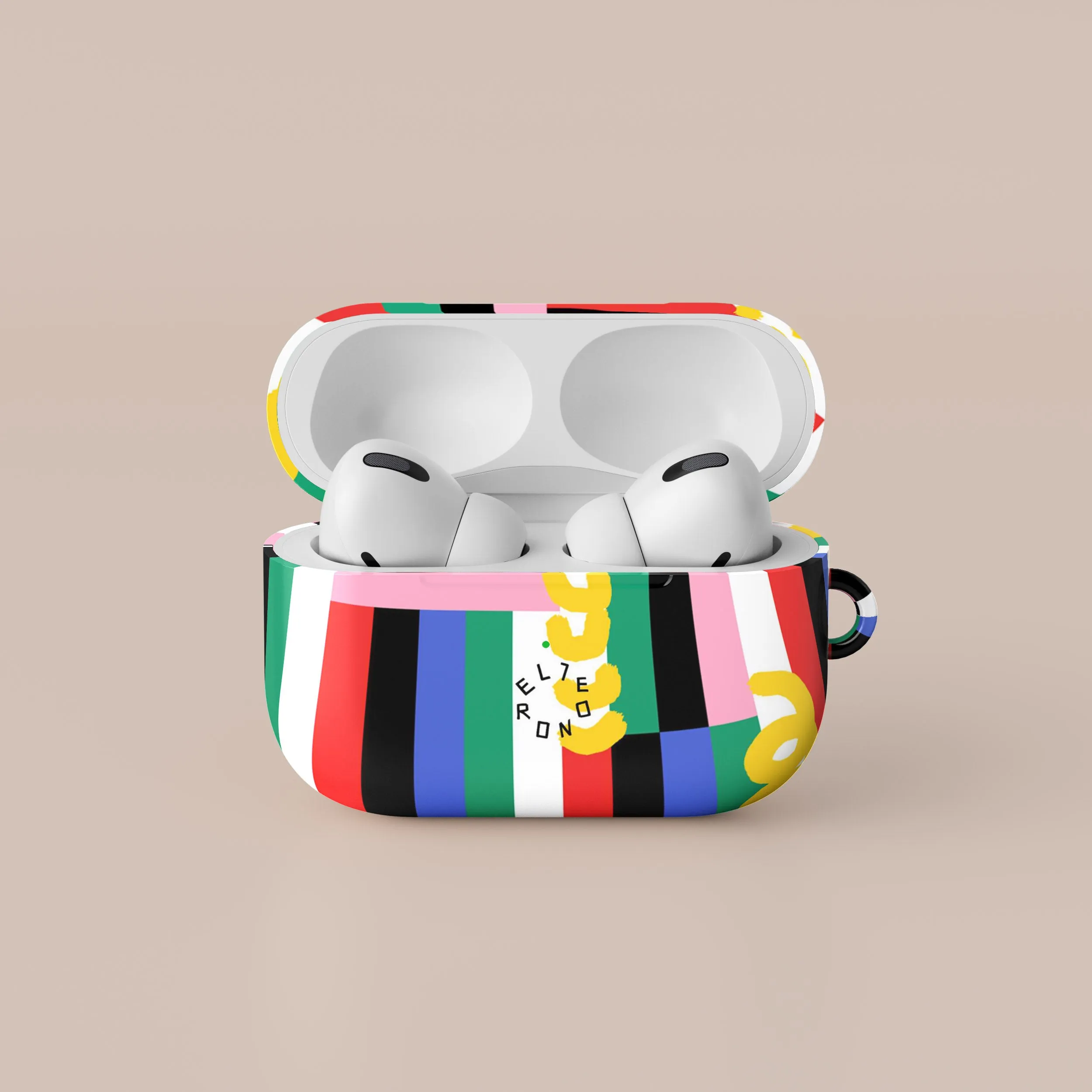Trending Now Stripe Fusion AirPods Case  Today Only!
