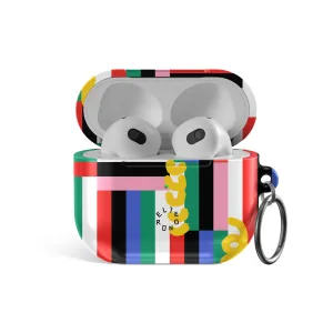 Trending Now Stripe Fusion AirPods Case  Today Only!
